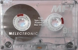 Compact Cassette Melectronic MF I 90 Type I Normal 1996 Switzerland