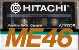 Compact Cassette: Maxell / Hitachi Hitachi - ME 46