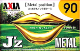 Compact Cassette: FUJI AXIA - J`z Metal 90