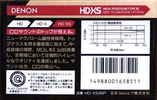 Compact Cassette: Nippon Columbia / Denon Denon - HD-XS 46