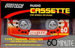 Compact Cassette: Unknown Digitech -  60