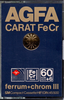 Compact Cassette: AGFA  - CARAT 60+6