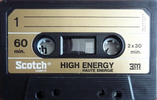 Compact Cassette: 3M Scotch - High Energy 60