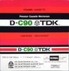 Compact Cassette: TDK  - D 90