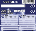 Compact Cassette: Maxell / Hitachi Maxell - UDII-CD 60