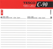 Compact Cassette:  Tesco -  90