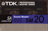 Compact Cassette: TDK  - Sound Master 20