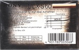 Compact Cassette Sony UCX-S 60 Type II Chrome 1985 Germany