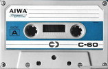 Compact Cassette:  Aiwa -  60