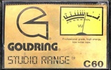 Compact Cassette Goldring Studio Range 60 Type I Normal 1978 Australia