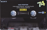 Compact Cassette: Sony  - CDix II 74