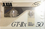 Compact Cassette: FUJI AXIA - GT-IIx 50