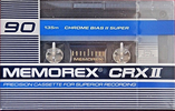 Compact Cassette: Memorex  - CRX  II 90