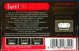 Compact Cassette: Sony  - Esprit-I 50