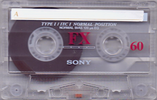 Compact Cassette: Sony  - FX 60