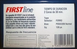 Compact Cassette First Line 60 "SFE FX-I" Type I Normal 1993 Spain