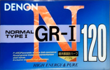 Compact Cassette: Nippon Columbia / Denon Denon - GR-I U 120