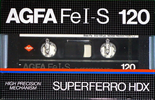 Compact Cassette: AGFA  - Superferro HDX 120