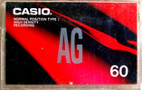 Compact Cassette:  Casio - AG 60