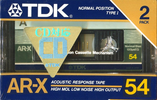 Compact Cassette: TDK  - AR-X 54