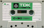 Compact Cassette TDK 30 Type I Normal 1970 USA