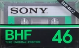 2 pack Sony BHF 46 Type I Normal 1978 Japan