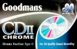 Compact Cassette:  Goodmans - CDII 90