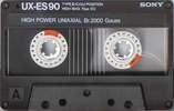 Compact Cassette: Sony  - UX-ES 90