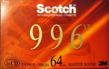 Compact Cassette: 3M Scotch - 996 X-II 64