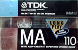 Compact Cassette: TDK  - MA 110