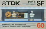 Compact Cassette: TDK  - SF 60