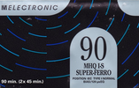 Compact Cassette Melectronic MHQ I-S 90 Type I Normal 1994 Switzerland