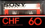 Compact Cassette Sony CHF 60 Type I Normal 1983 Japan