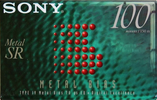 Compact Cassette: Sony  - Metal SR 100