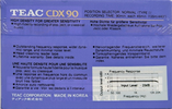 3 pack: GoldStar / LG Teac - CDX 90