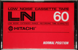 Compact Cassette: Maxell / Hitachi Hitachi -  60