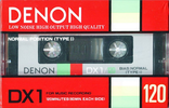 Compact Cassette: Nippon Columbia / Denon Denon - DX1 120