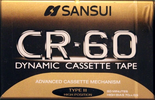 Compact Cassette:  Sansui - CR 60