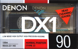 Compact Cassette: Nippon Columbia / Denon Denon - DX1 90