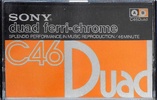 Compact Cassette: Sony  - Duad 46