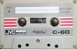 Compact Cassette JVC Nivico 60 Type I Normal Japan