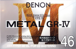 Compact Cassette: Nippon Columbia / Denon Denon - Metal GR-IV 46