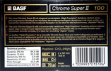 Compact Cassette: BASF  - Chrome Super II 100