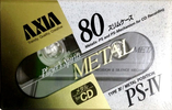 Compact Cassette: FUJI AXIA - PS-IV 80