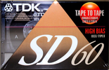 Compact Cassette: TDK  - SD 60