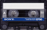 Compact Cassette: Sony  - EF 90