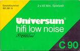 Compact Cassette:  Universum -  90