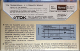 Compact Cassette: TDK  - OD 60