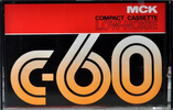 Compact Cassette:  MCK -  60