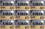 Compact Cassette: Sony  - EHF 60